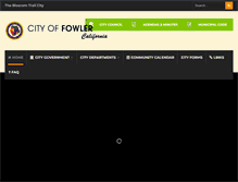 Tablet Screenshot of fowlercity.org